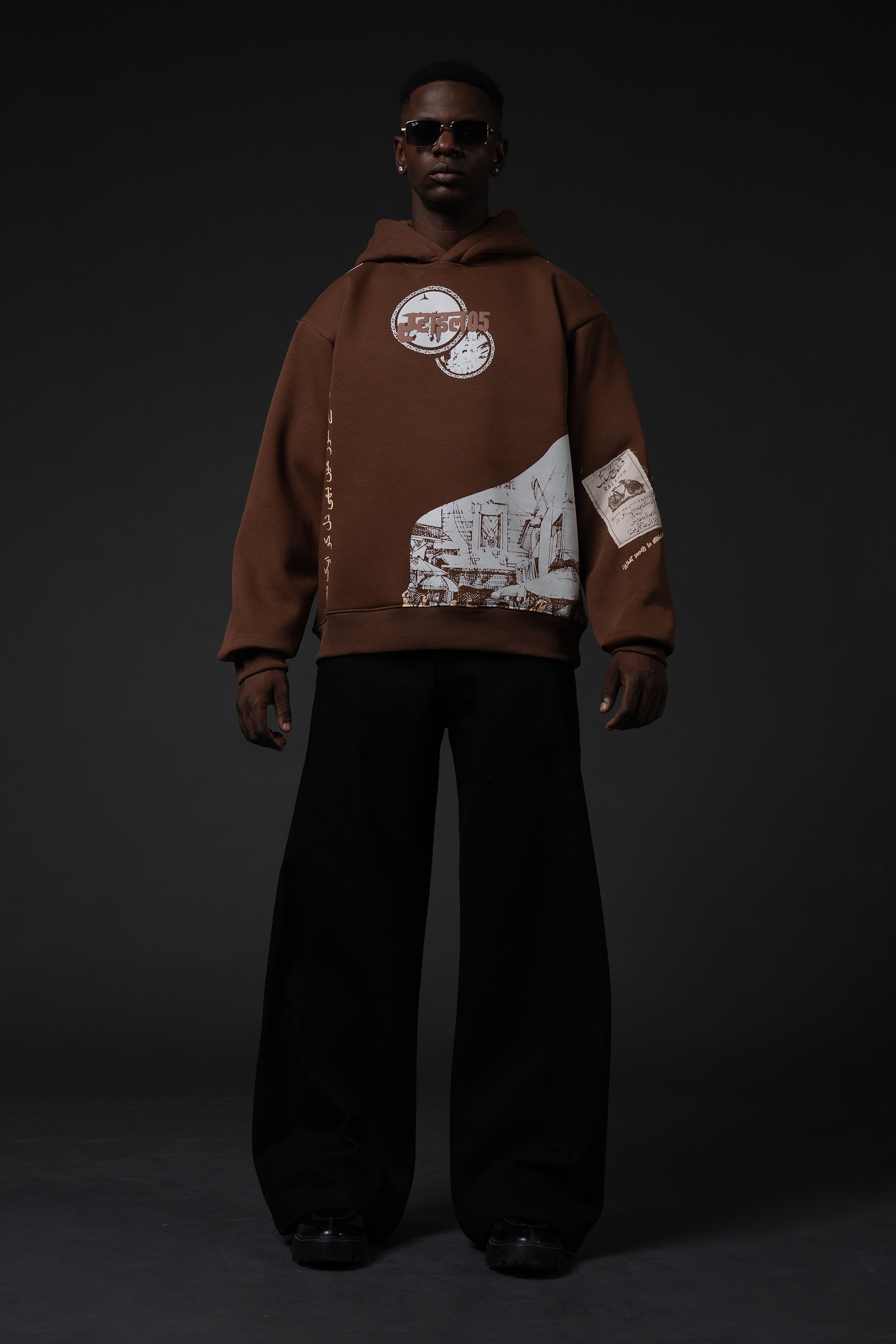 Rust & Sapphire Hoodie